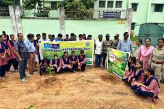 A   Mega Plantation Programe   at Science College(Auto) Hinjilicut,Ganjam on dt :30-08-2025