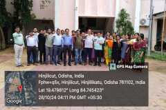 Integrity pledge by staff, Science College Auto, Hinjilicut for observation of Vigilance awareness week 2024