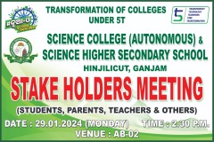 STAKE HOLDERS MEETING (Students,Parents,Teachers and Others)